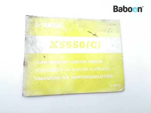 Libretto istruzioni yamaha - istruzioni, xs