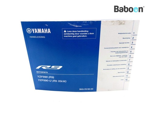 Libretto istruzioni yamaha - yamaha, r9
